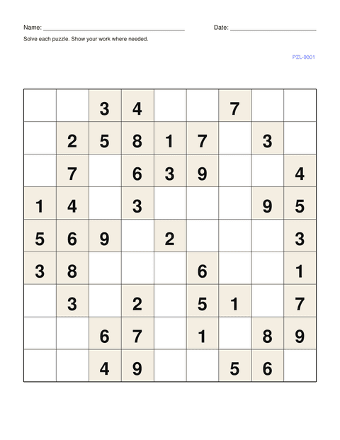 Classroom sample output